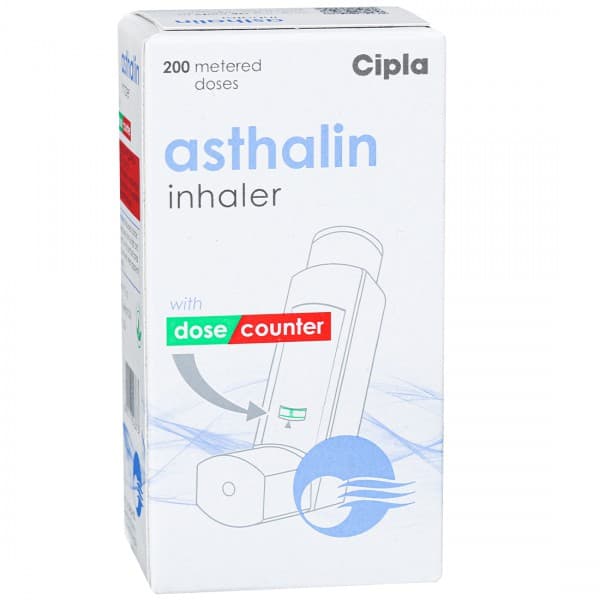 Asthalin Inhaler 12 g (200 Metered Doses)