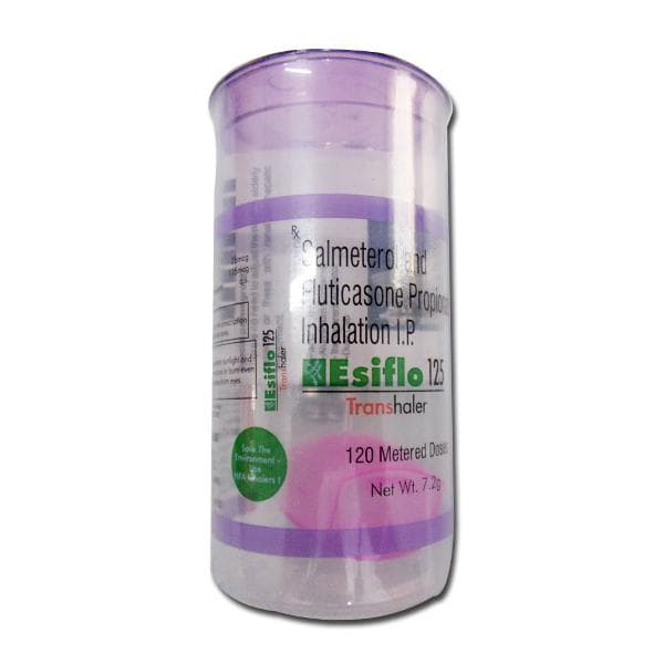 Esiflo 125 mcg Transhaler 7.3 g (120 Metered Doses)