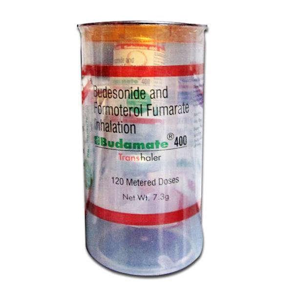 Budamate 400 mcg Transhaler 7.3 g (120 Metered Doses)