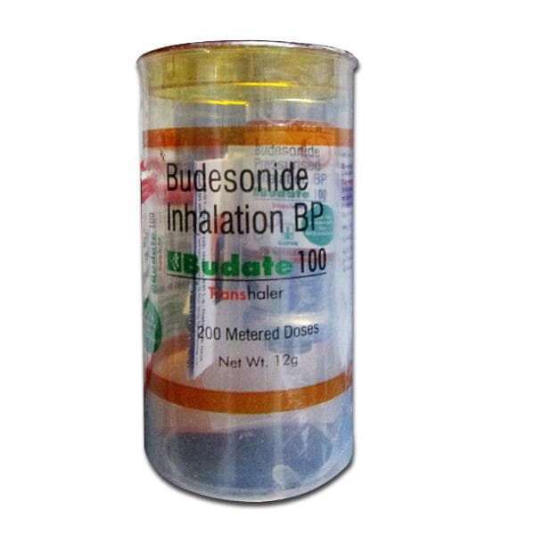Budate 100 mcg Transhaler 12.2 g (200 Metered Doses)