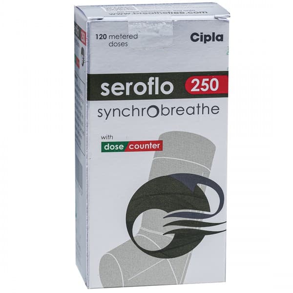 Seroflo 250 mcg Synchrobreathe 9.6 g (120 Metered Doses)