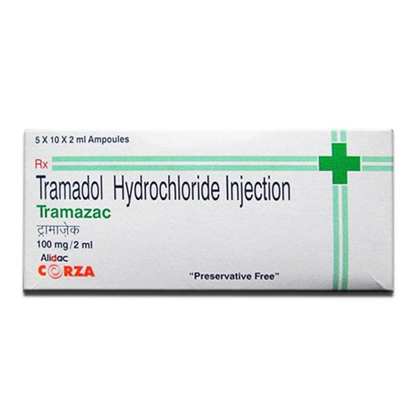 Tramazac 100 mg/ 2 ml Injection