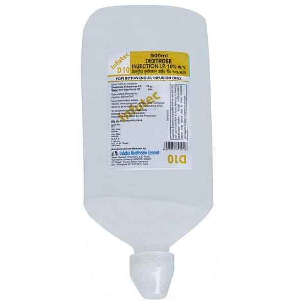 D10 (Infutec) Injection 500 ml (Plb)