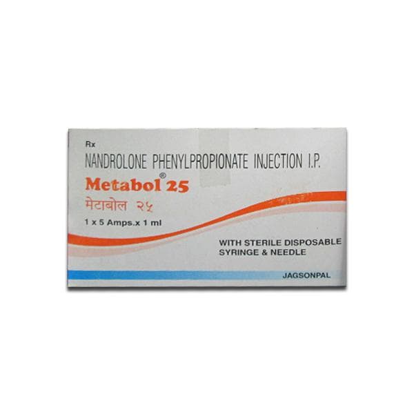 Metabol 25 mg Injection 1 ml