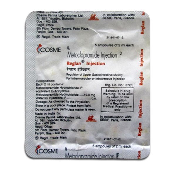 Reglan Injection 2 ml