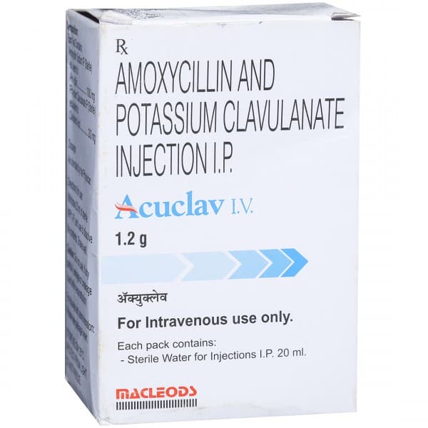 Acuclav IV 1.2 g Injection