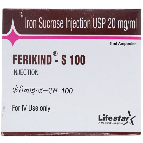 Ferikind S 100 Injection 5 ml