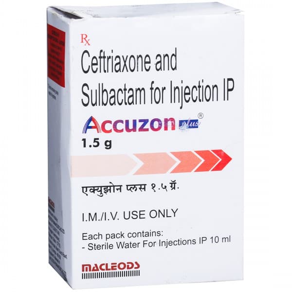 Accuzon Plus 1.5 g Injection