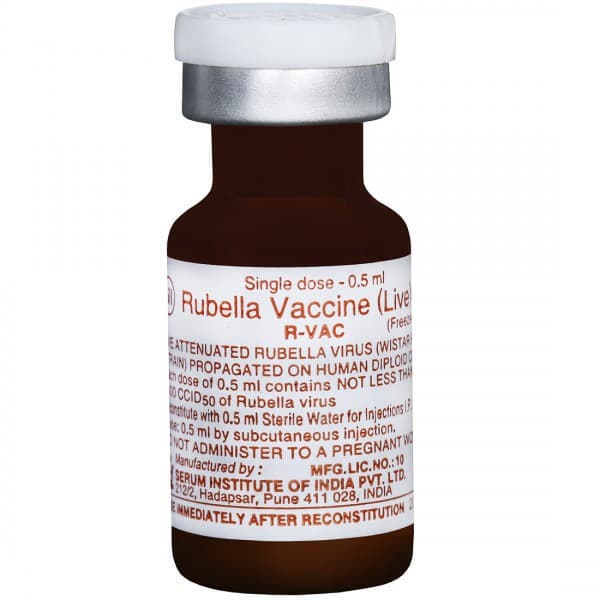 R Vac (Free Sterile Water 0.5 ml + Dispo Van Luer Mount Syringe 2 ml) Vaccine 0.5 ml