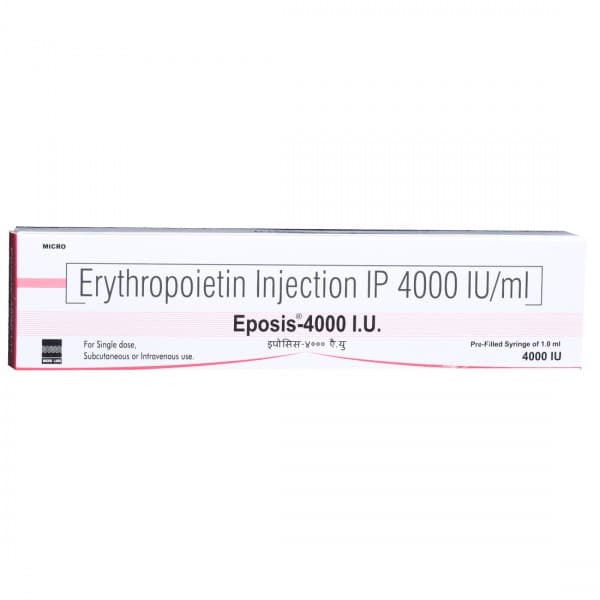 Eposis 4000 IU/ ml Injection Pre Filled Syringe 1.0 ml
