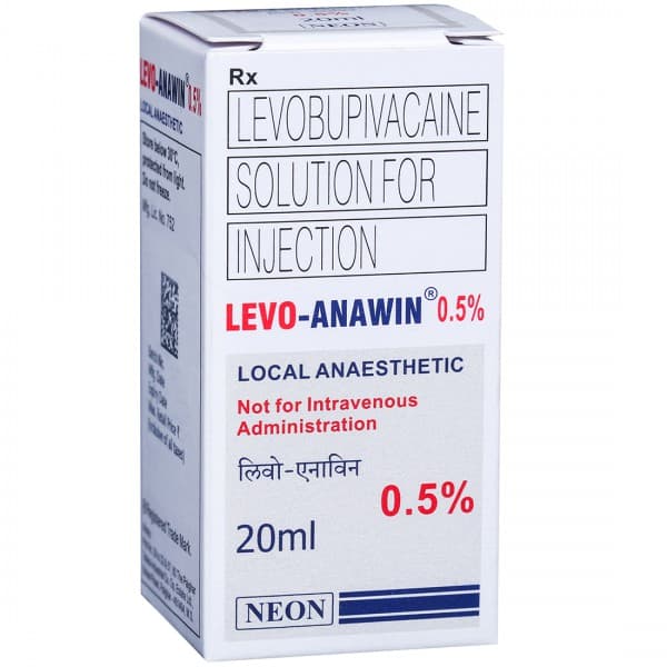 Levo Anawin 0.5% Injection 20 ml