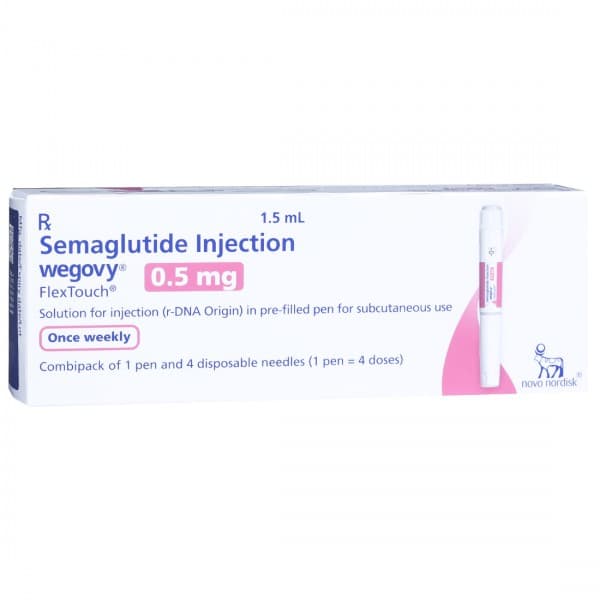 Wegovy 0.5 mg FlexTouch Injection 1.5 ml (Pen)