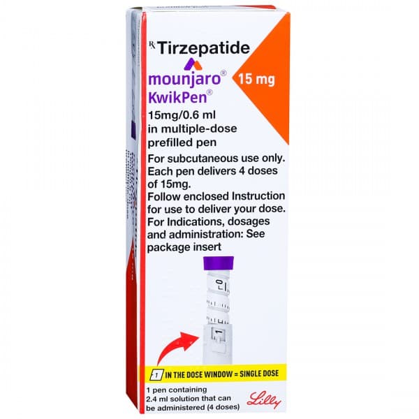Mounjaro 15 mg KwikPen 2.4 ml