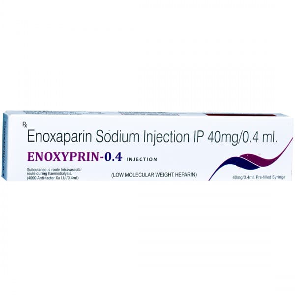 Enoxyprin 0.4 Injection 0.4 ml (Pre Filled Syringe)