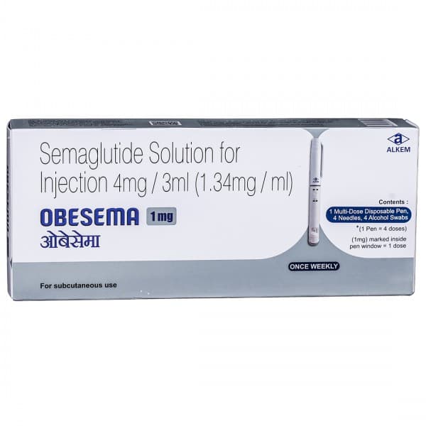 Obesema 1 mg Injection 3 ml (Prefilled Pen)