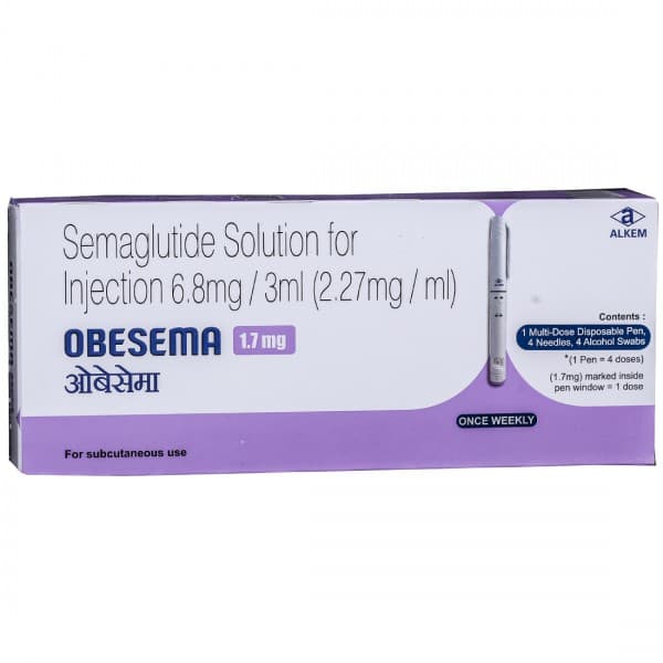 Obesema 1.7 mg Injection 3 ml (Prefilled Pen)
