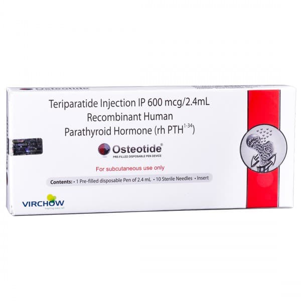 Osteotide 600 mcg/2.4 ml Injection (Pre-Filled Pen)