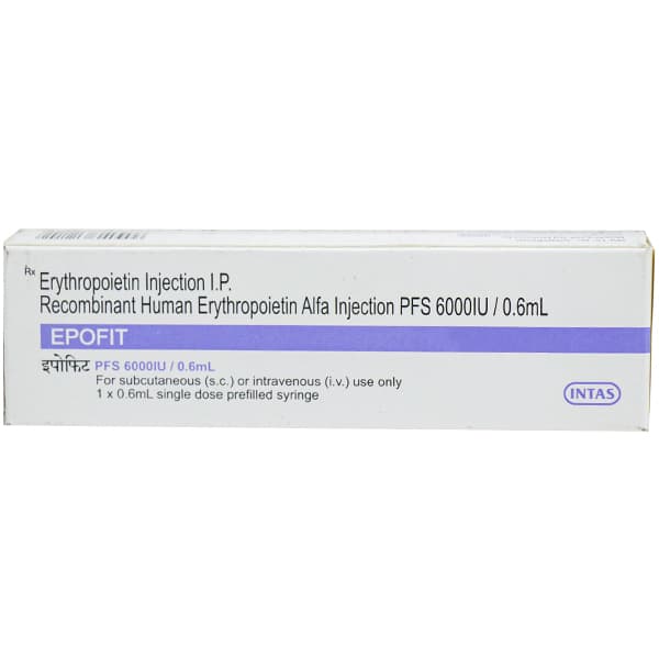 Epofit Pfs 6000 Iu/ 0.6 ml Inj
