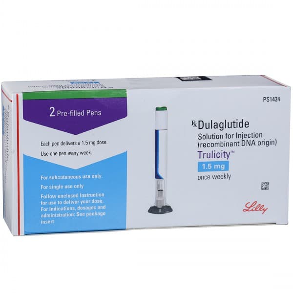 Trulicity 1.5 mg Injection (2 Pens)