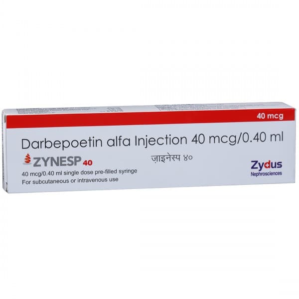 Zynesp 40 mcg/0.4 ml Injection