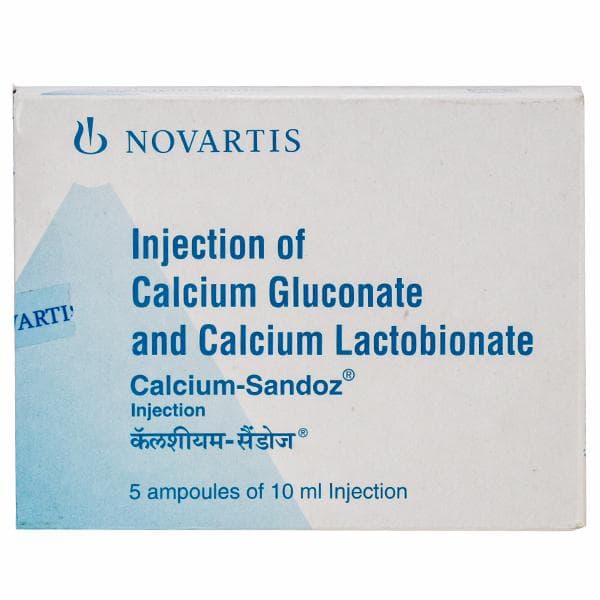 Calcium Sandoz Injection 10 ml