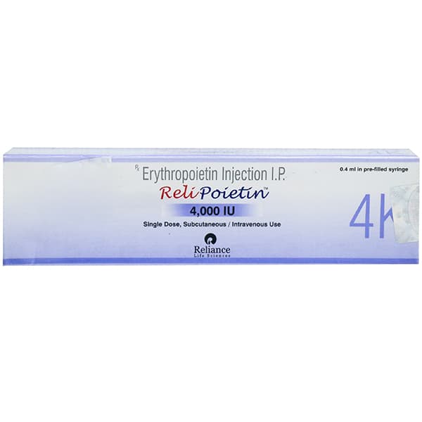 Relipoietin 4000 Iu/0.4 ml Injection