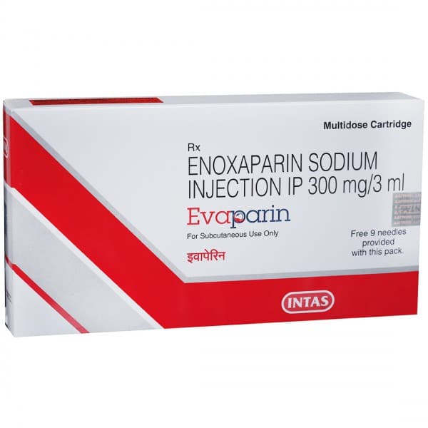 Evaparin Inj 300 mg/3 ML Cartridge