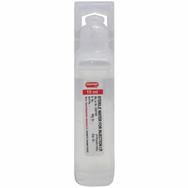 Sterile Water Injection 10 ml