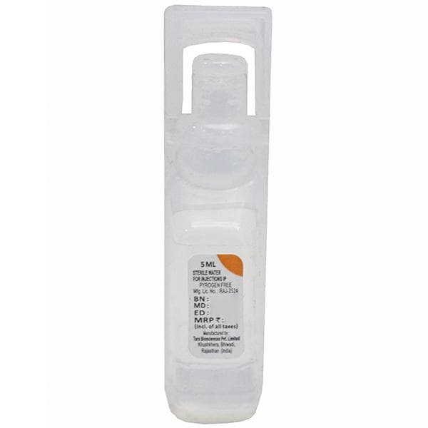 Sterile Water Injection 5 ml