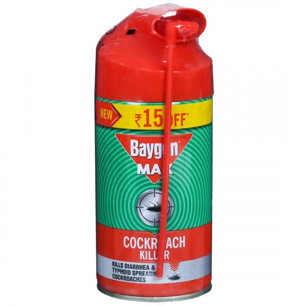 Baygon Max Cockroach Killer (Rs 15 off) 200 ml