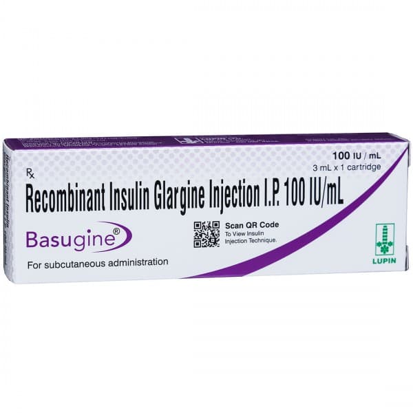 Basugine Inj 100 Iu/ml 3 ML Cart(1Pc)