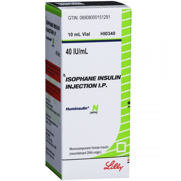 Huminsulin N 40 IU Injection 10 ml (Vial)