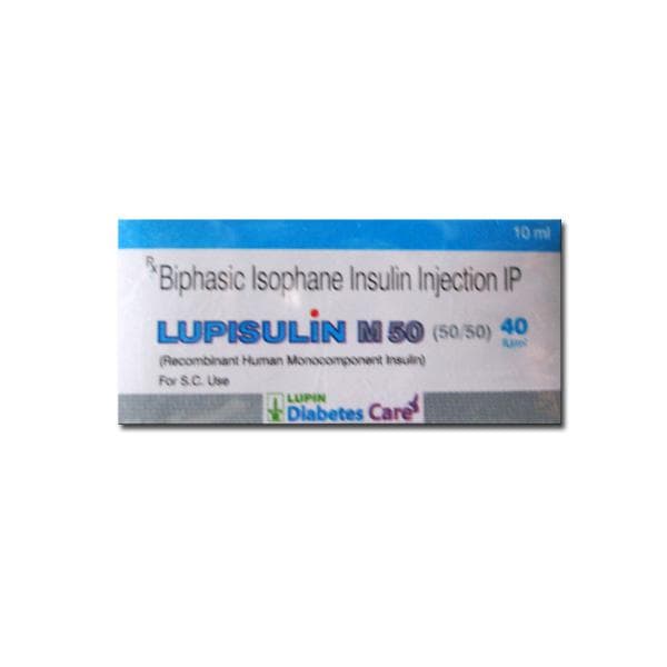 Lupisulin M 50 (50/50) 40 Iu/ml Injection 10 ml (Vial)