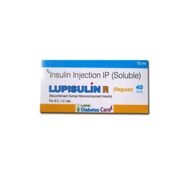 Lupisulin R 40 Iu/ml Injection 10 ml (Vial)