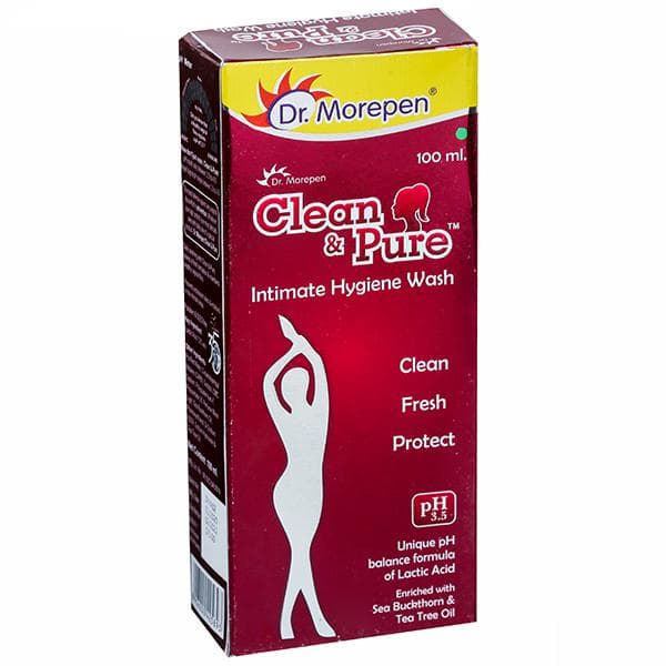 Clean & Pure Dr.Morepen Intimate Hygiene Wash 100 ml