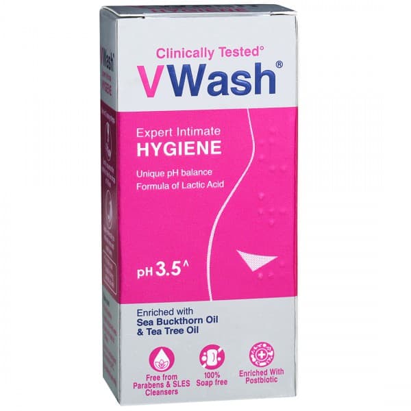 VWash PH 3.5 Expert Intimate Hygiene Liquid Wash 20 ml