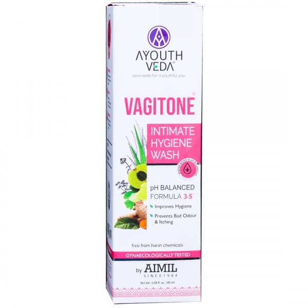 Ayouthveda Vagitone Intimate Hygiene Wash 180 ml