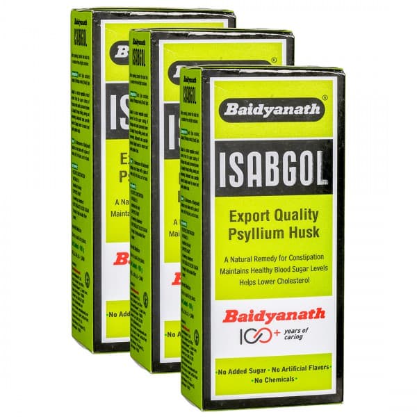 Baidyanath Isabgol Husk 3 x 100 g