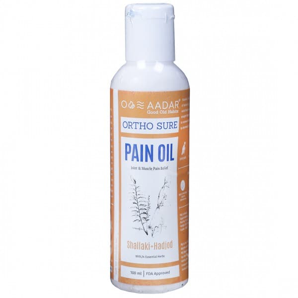 Aadar Good Old Habits Ortho Sure Pain Oil Shallaki + Hadjod 100 ml