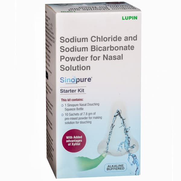 Sinopure Starter Kit (Douching Bottle + 10 x 7.8 g Sachet)
