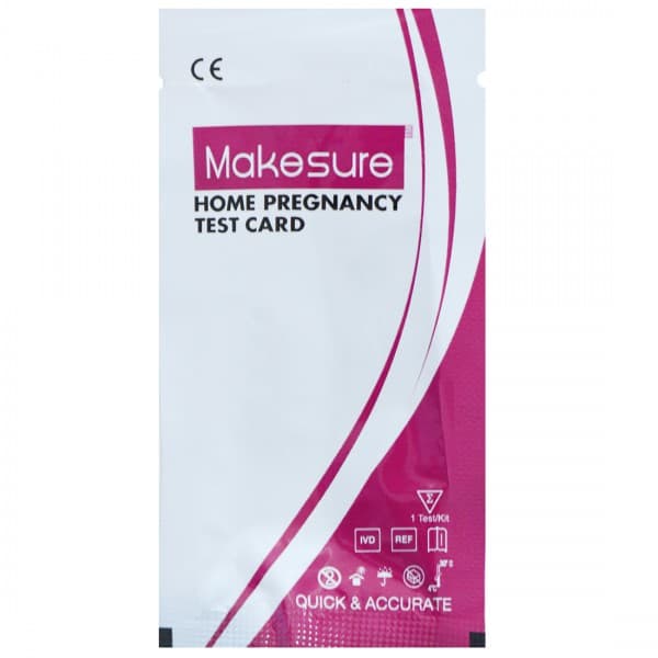 Makesure Home Pregnancy Test Card