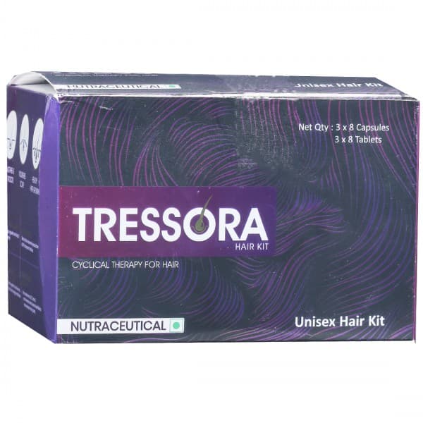 Tressora Hair Kit 3 x 8 Capsules + 3 x 8 Tablets