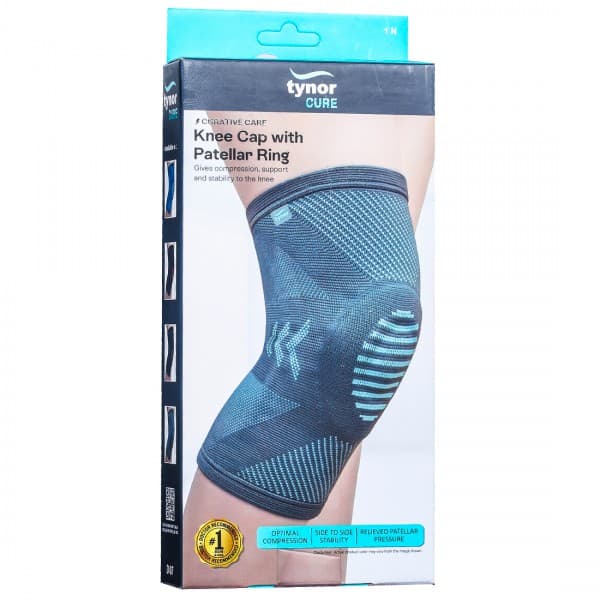 Tynor Cure Knee Cap With Patellar Ring L