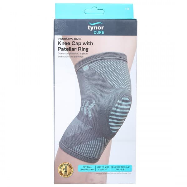 Tynor Cure Knee Cap With Patellar Ring M