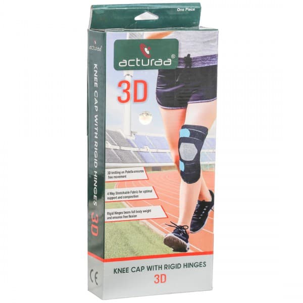 Acturaa 3D Knee Cap With Rigid Hinges S