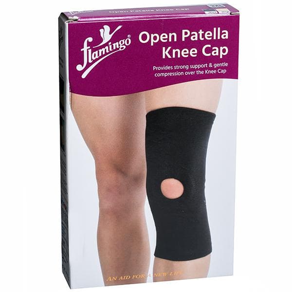 Flamingo Open Patella Knee Cap XXL