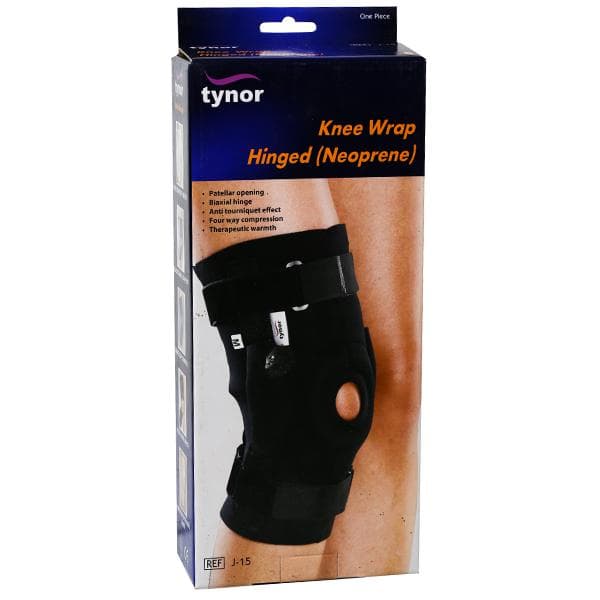 Tynor Knee Wrap Hinged Neoprene S