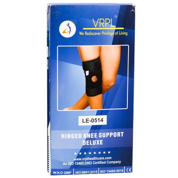 VRPL Hinged Knee Support Deluxe L