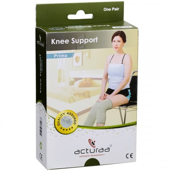 Acturaa Knee Support 4Way Elastic Prima S Pack Of 2