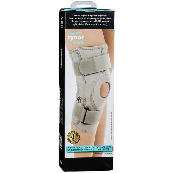 Tynor Cure Knee Support Hinged (Neoprene) XL